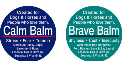 A Set of BALMS for CALM, jars or tubes.